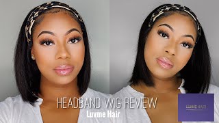 BOB HEADBAND WIG FT LUVME HAIR  SHANNON PRYOR [upl. by Cailean265]