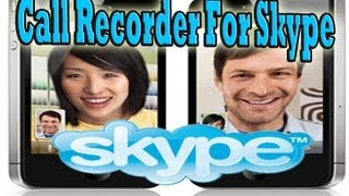 How To Record Skype Calls iPhone iPod Touch iPad with Call Recorder For Skype [upl. by Ethbin633]