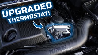 Lower Your BMW Oil Temps With This Simple Mod Mosselman Oil Thermostat Install on a BMW M2 [upl. by Ecnerrat]