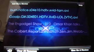 AppAdvicecom  First Look at CineXPlayer  Xvid Player For iPhone [upl. by Avitzur674]