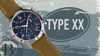 Breguet Type XX Chronographe 2067ST923WU [upl. by Hakceber]