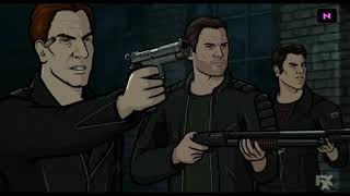 Archer Season 11 Super Cool Opening Scene HD [upl. by Gnoy]