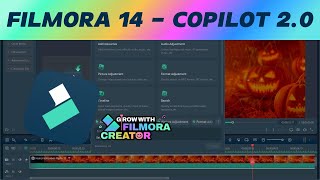 New Launch FILMORA 14  AI Automated Video Editor  COPILOT 20 [upl. by Ecyt]