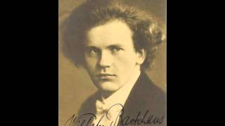 Wilhelm Backhaus plays SchubertLiszt quotHark Hark The Larkquot [upl. by Gerrie]