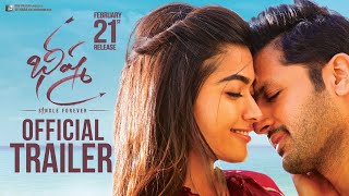 Bheeshma Theatrical Trailer  Nithiin Rashmika Mandanna  Venky Kudumula [upl. by Zilada]