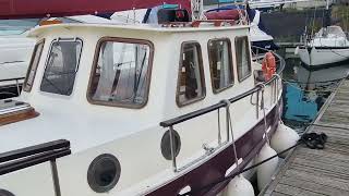 Charming Pilothouse motor sailer  Classic Colin Archer style [upl. by Festus374]