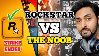 ROCKSTAR KI COPYRIGHT STRIKE KHATAM HO GAYI  THE NOOB  HINDIURDU [upl. by Edorej839]