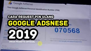 Request PIN Ulang Untuk Google AdSense Terbaru 2022 [upl. by Mairim]