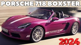 2024 Porsche 718 Boxster ReviewFirst look InteriorexteriorspecsRelease date [upl. by Ultima325]