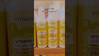 Vitamin C Cleanser  Lotion  Toner vitamin lotion toner miniso [upl. by Dream]