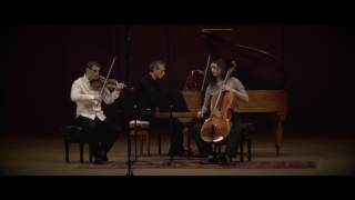 Felicien David  Trio in E flat Major for piano violin and cello  Allegro moderato [upl. by Aliet234]