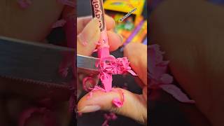 Satisfying 💓💓 please subscribe ❤️shorts shortvideo ytshorts cuttingskils artandcraft crayon [upl. by Htebaile286]