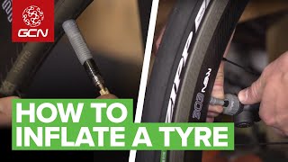 How To Pump A Bike Tyre [upl. by Trik]