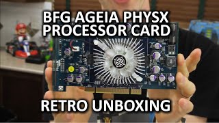 BFG Ageia PhysX Processor Card  Retro Unboxing [upl. by Namlaz]