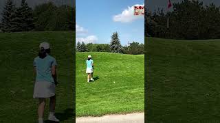 Lakeridge Links Golf Club 240824 Hole 14 golf golftravels golfswing golfview [upl. by Luy]