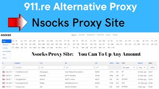 911 re Alternative Nsocks Proxy  How To Buy Socks5 Residential  Premium Financial [upl. by Ddej850]