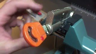 109 MulTLock Classic Euro Profile Cylinder Picked and Gutted [upl. by Matrona]