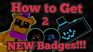 How to get quotLost amp Foundquot and quotCleanup Crewquot Badges Fazbears Revamp RP P2  Roblox [upl. by Waltner]