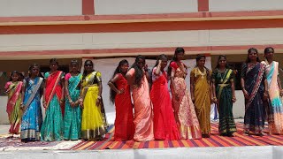 o pillaga venkatesa song dance performance  independence day celebration  zphs Rapthadu [upl. by Naamana]