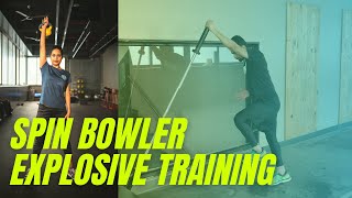 How to increase spin bowling speed by strength and conditioning  Inseason training Part 4 [upl. by Uranie]