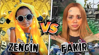 ZENGİN VS FAKİR BİR GÜN GEÇİRMEK  OykuKarta [upl. by Sandell]