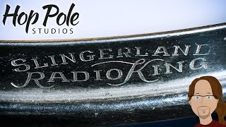 15 inch snare Slingerland Radio King from the 1940s [upl. by Anawal]