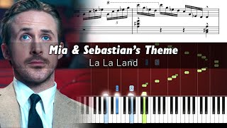 La La Land  Mia amp Sebastians Theme  Accurate Piano Tutorial with Sheet Music [upl. by Haggar]