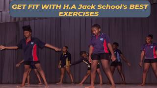 GET FIT WITH HA Jack Schools BEST EXERCISES [upl. by Lashond349]