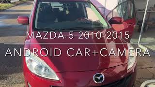 Removal android radio Mazda 5 [upl. by Aikin]