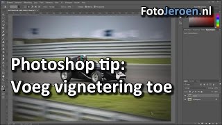 Vignettering aan een foto toevoegen Photoshop [upl. by Nwahsear637]