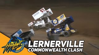 Commonwealth Clash  2023 High Limit Sprints at Lernerville Speedway [upl. by Bartolomeo]