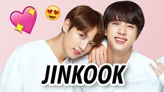 BTS JIN amp JUNGKOOK CUTE MOMENTS JINKOOK [upl. by Akienat]