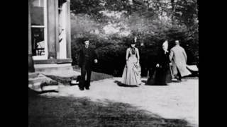 A Newly Restored quotRoundhay Garden Scenequot HD Louis Le Prince 1888 [upl. by Leiuqese]