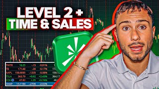 ThinkorSwim Reading Level II and Time amp Sales [upl. by Noned495]