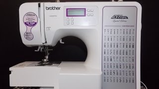 Brother CE8080PRW Computerized Sewing Machine Review [upl. by Vivienne]