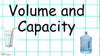 Volume and Capacity  Year 1 [upl. by Janik]