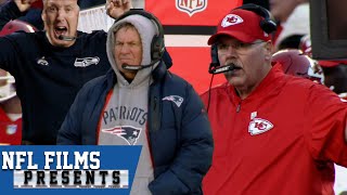 How Different Coaches Handle Their Emotions on The Sidelines  NFL Films Presents [upl. by Daukas]