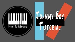 Johnny Boy Piano Tutorial  TwentyOnePilots [upl. by Nedi938]