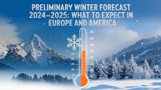 Preliminary Winter Forecast 20242025 What to Expect in Europe and America europeamerica winter [upl. by Hanima381]