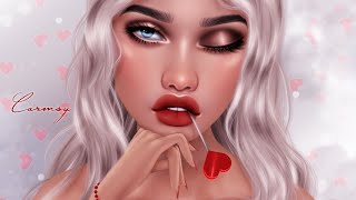 Valentines IMVU Speedpaint GIMP [upl. by Cavill]