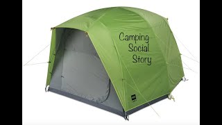 Camping Social Story  with Boardmaker pics [upl. by Paula13]