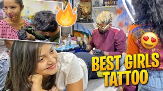 BEST GIRLS TATTOO👧🏻❤️  MAHESH CHAVAN [upl. by Tyra]