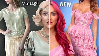 I Bought VINTAGE vs NEW CLOTHES [upl. by At253]