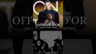 Offside d’or Mbappe  1 match  goals  8 offside football mbappe realmadrid barcelona offside [upl. by Linea]