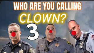 THEY ARE CLOWNS HERE IS THE PROOF👺😮😯COPWATCH 1stamendmentaudit [upl. by Refenej]