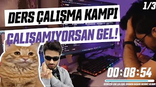 ÇALIŞMA KAMPI 2  17 Saat Beraber Çalışalım 7515 Pomodoro  3 Gün 12 Saat  CANLI YAYIK  26 [upl. by Anyd]