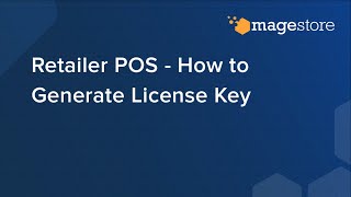 Retailer POS – How to Generate License Key [upl. by Cope]