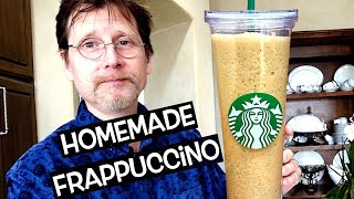 Make Your Own Starbucks Coffee Frappuccino AT HOME [upl. by Dorin]