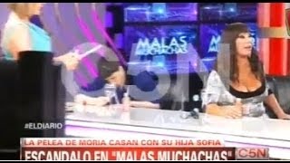 Escándalo Moria Casán contra su hija Sofía Gala pidió que la echen [upl. by Ainekahs307]