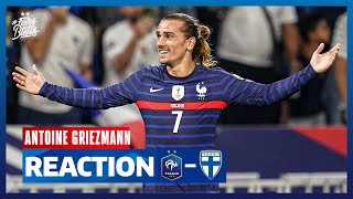 La réaction dAntoine Griezmann Equipe de France I FFF 2021 [upl. by Gahl]